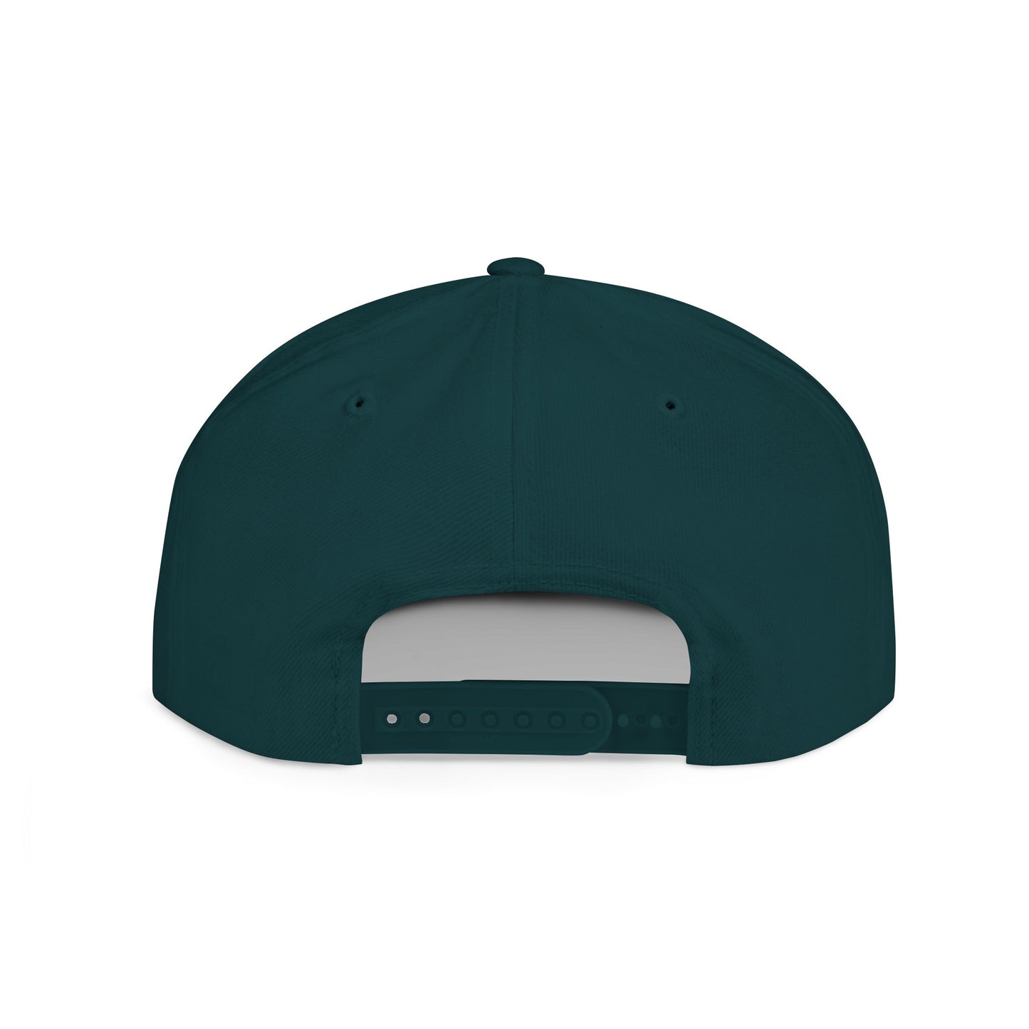 NFR Skull Flame Flat Bill Snapback Hat