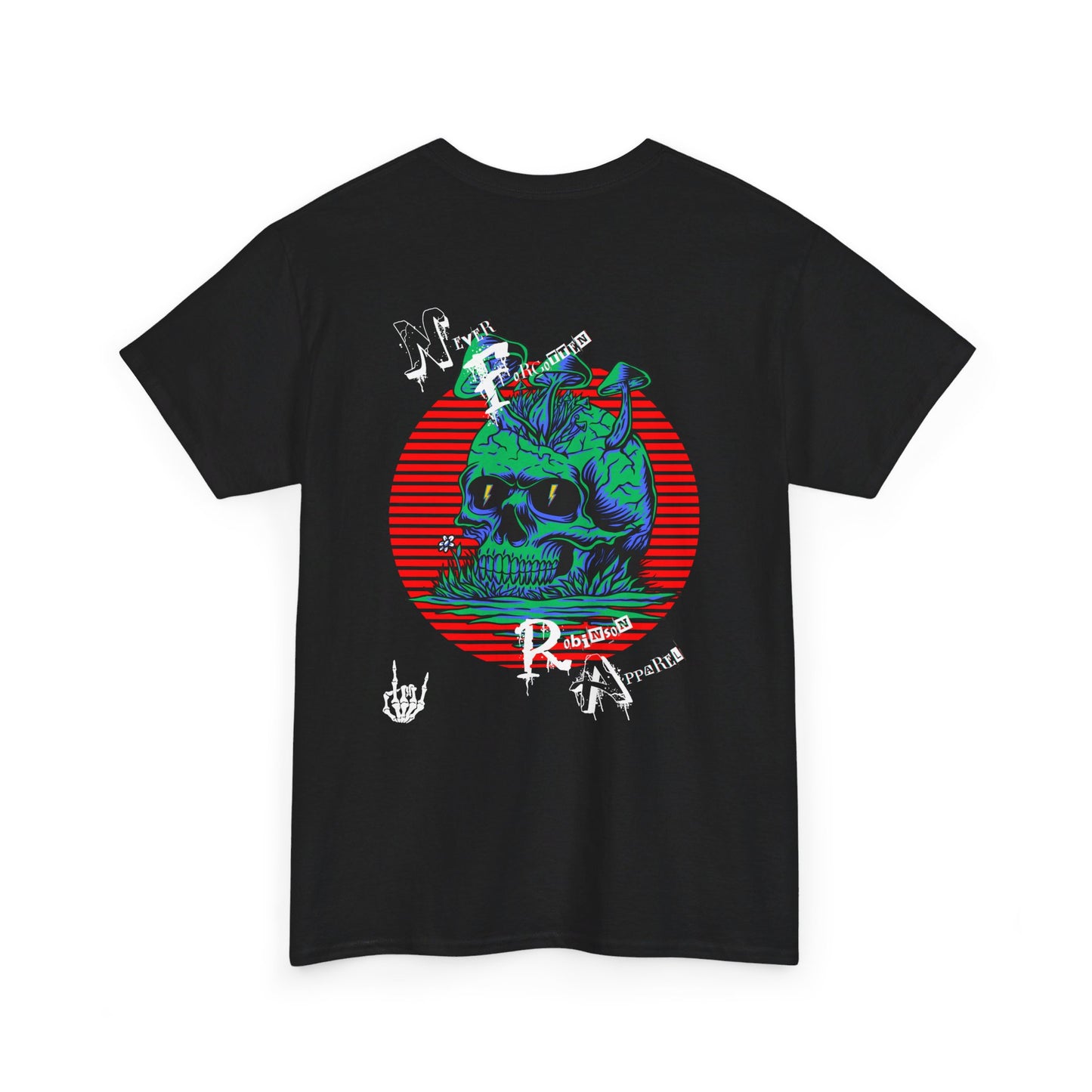 NFR skull and mushrooms