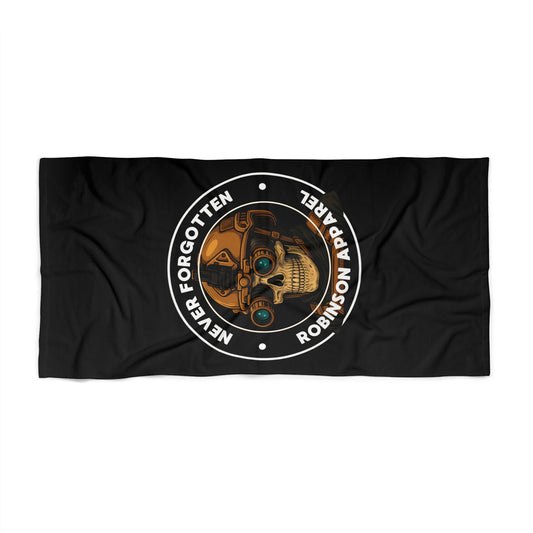 Skull Design Beach Towel by NFR
