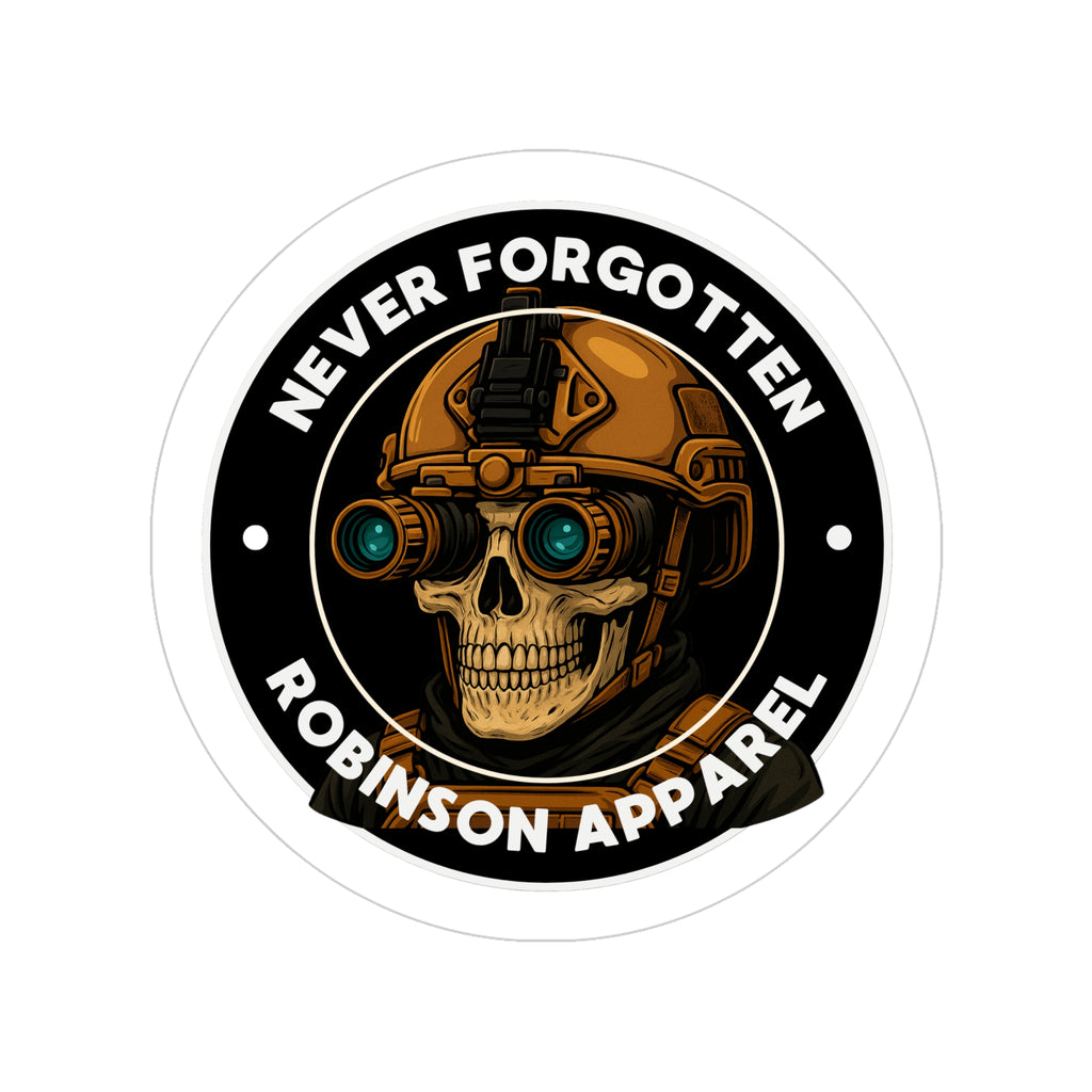 Never Forgotten, Vehicle Decal, Adventure Travel Sticker, Waterproof Removable [...]