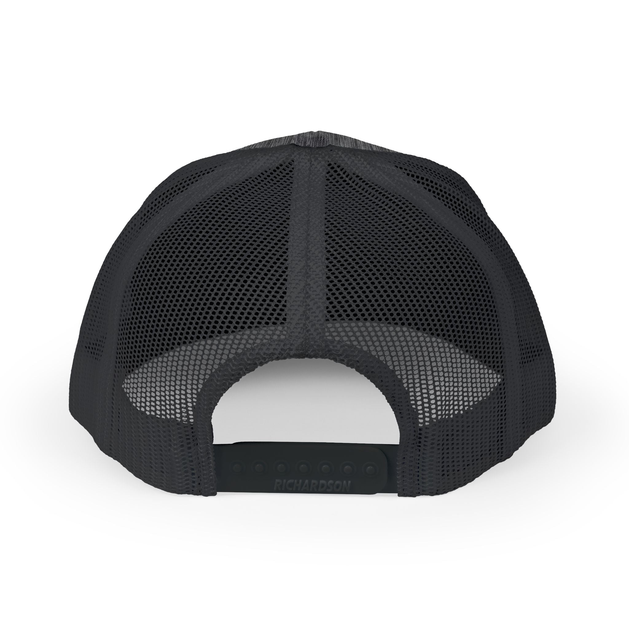 NFRobinson Apparel Trucker Cap — White Snapback Mesh Hat with Bold Brush Logo