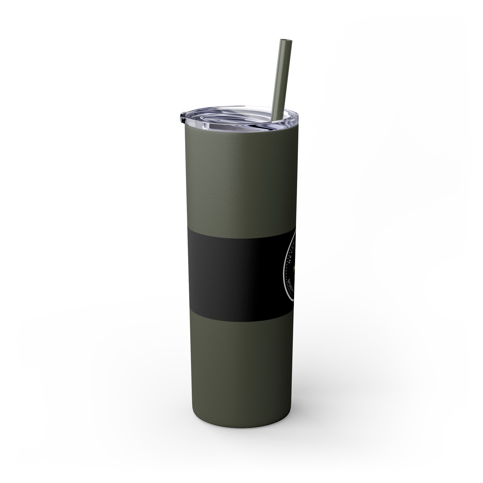 NFRobinson Skinny Tumbler with Straw, 20oz, 19 colors to choose from!