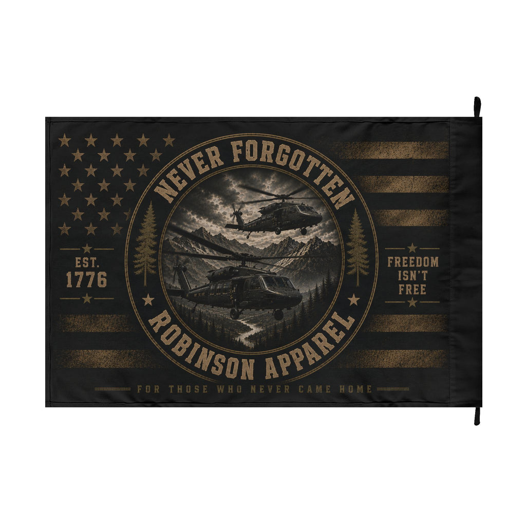 Never Forgotten Robinson Double-Sided Flag