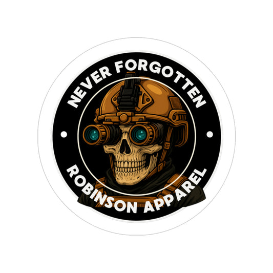Never Forgotten, Vehicle Decal, Adventure Travel Sticker, Waterproof Removable [...]