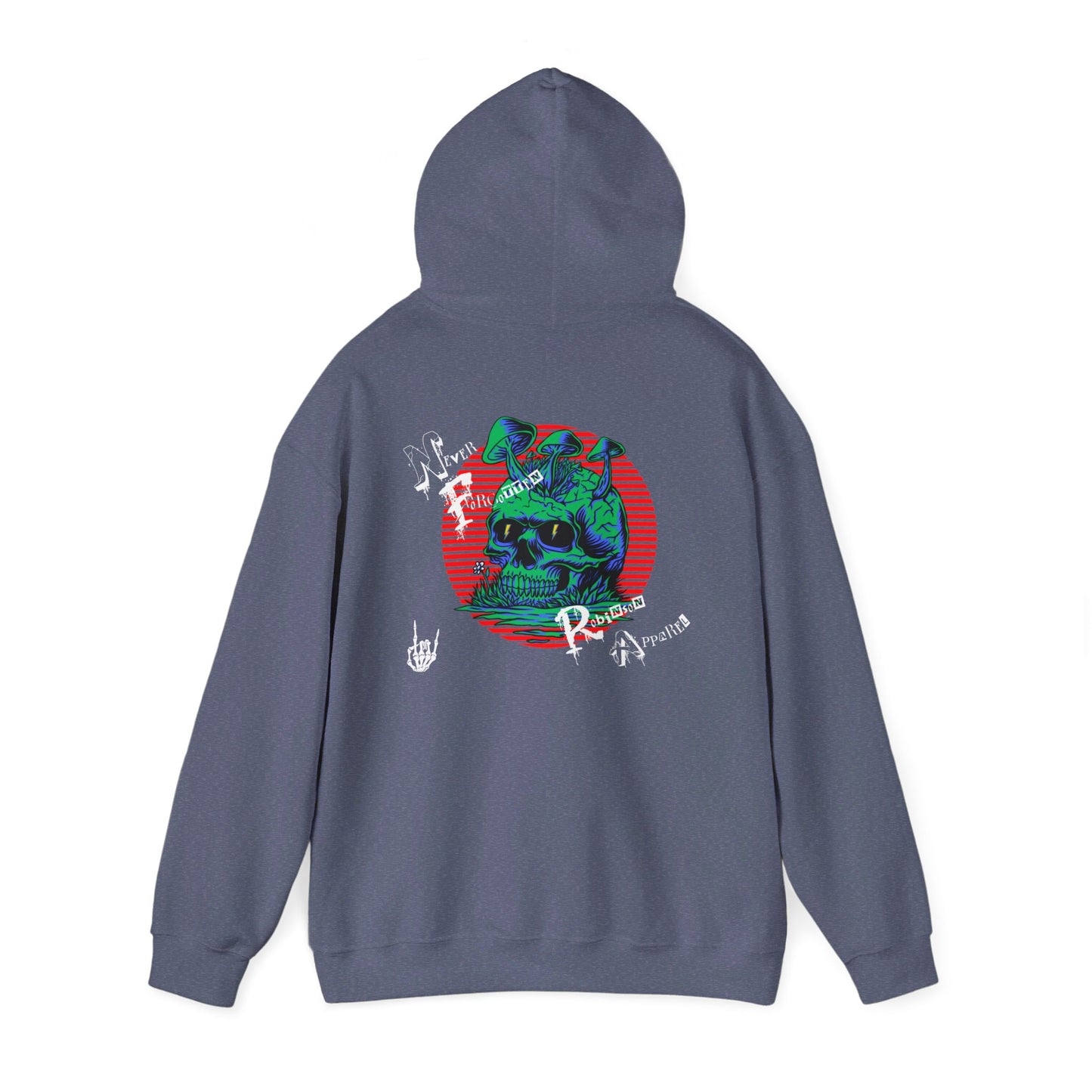 NFR skull and mushrooms Hooded Sweatshirt