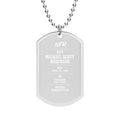 Dog Tag with Chain