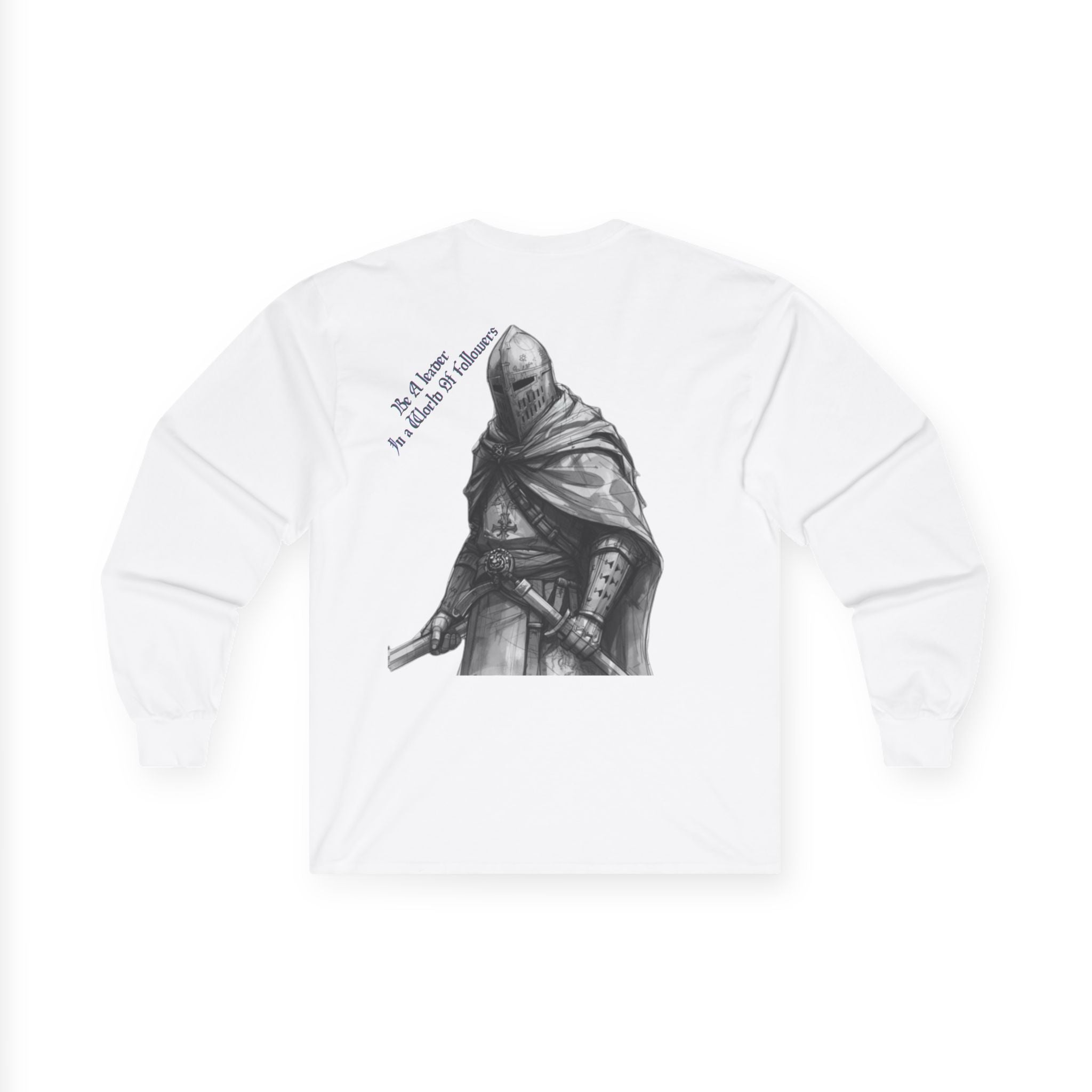 Our Leader Long Sleeve Shirt w/ New Crusader Logo