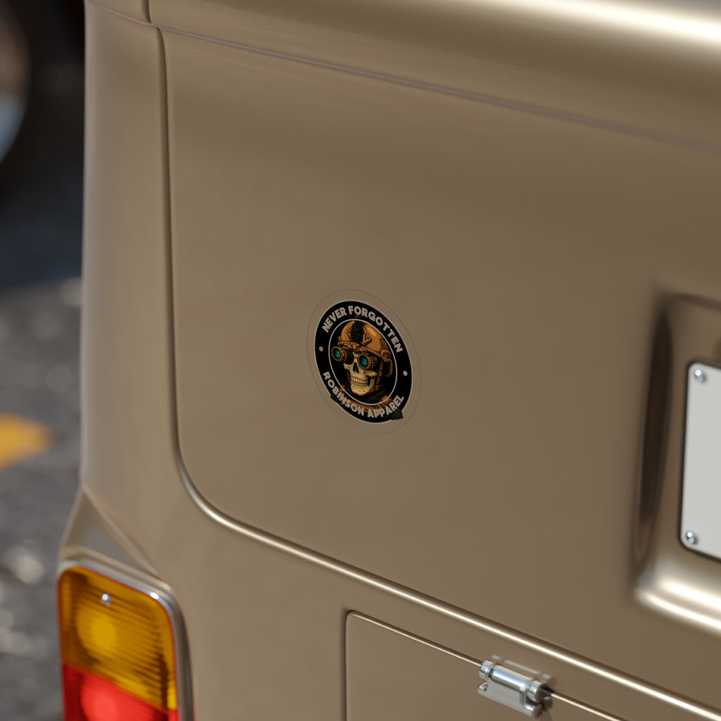 Never Forgotten, Vehicle Decal, Adventure Travel Sticker, Waterproof Removable [...]