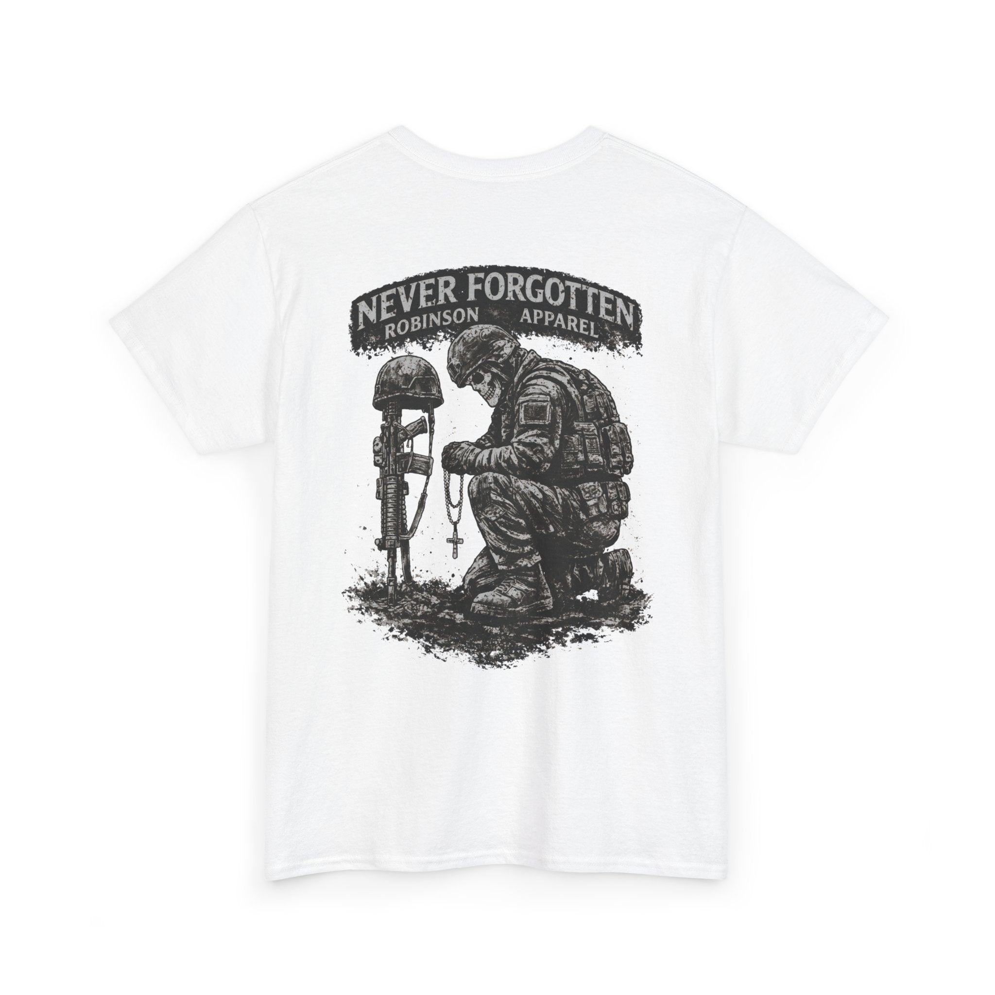 "Never Forgotten" Soldier Tribute T-Shirt