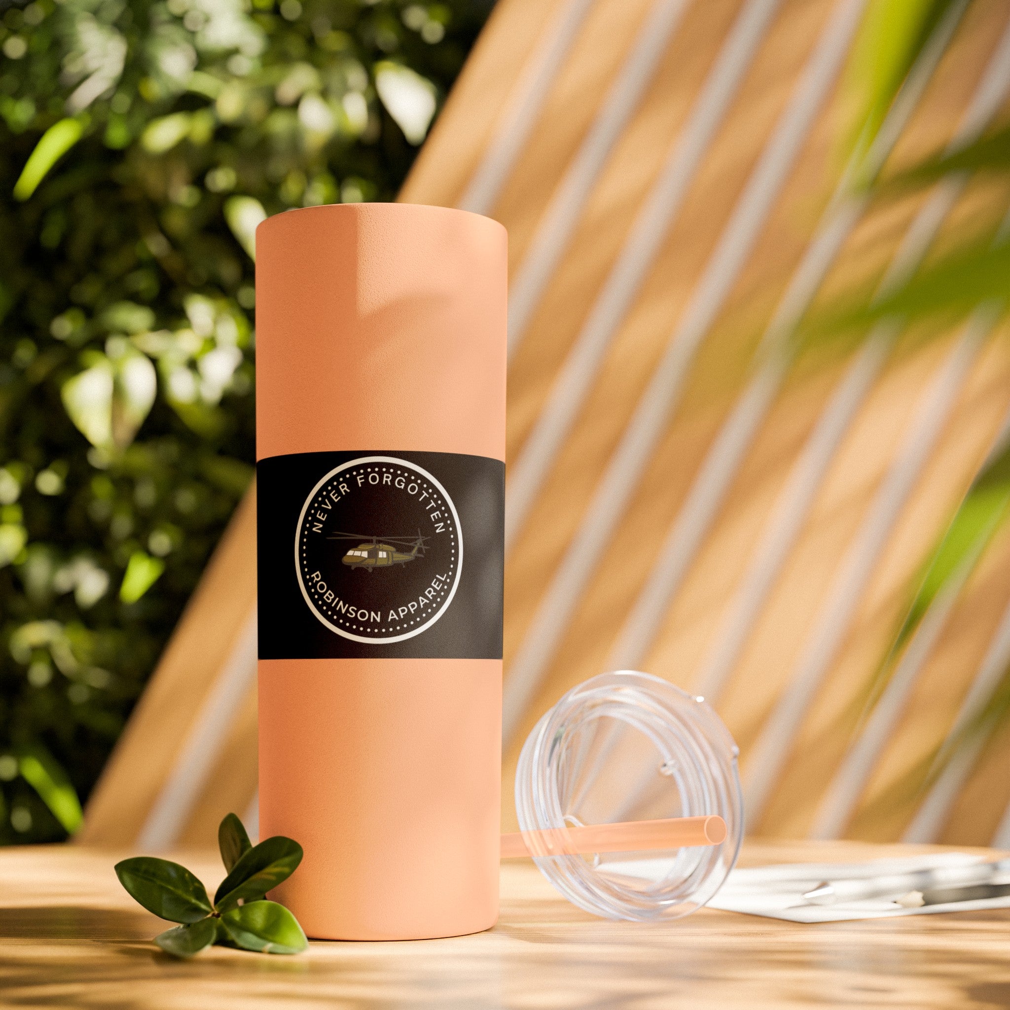 NFRobinson Skinny Tumbler with Straw, 20oz, 19 colors to choose from!