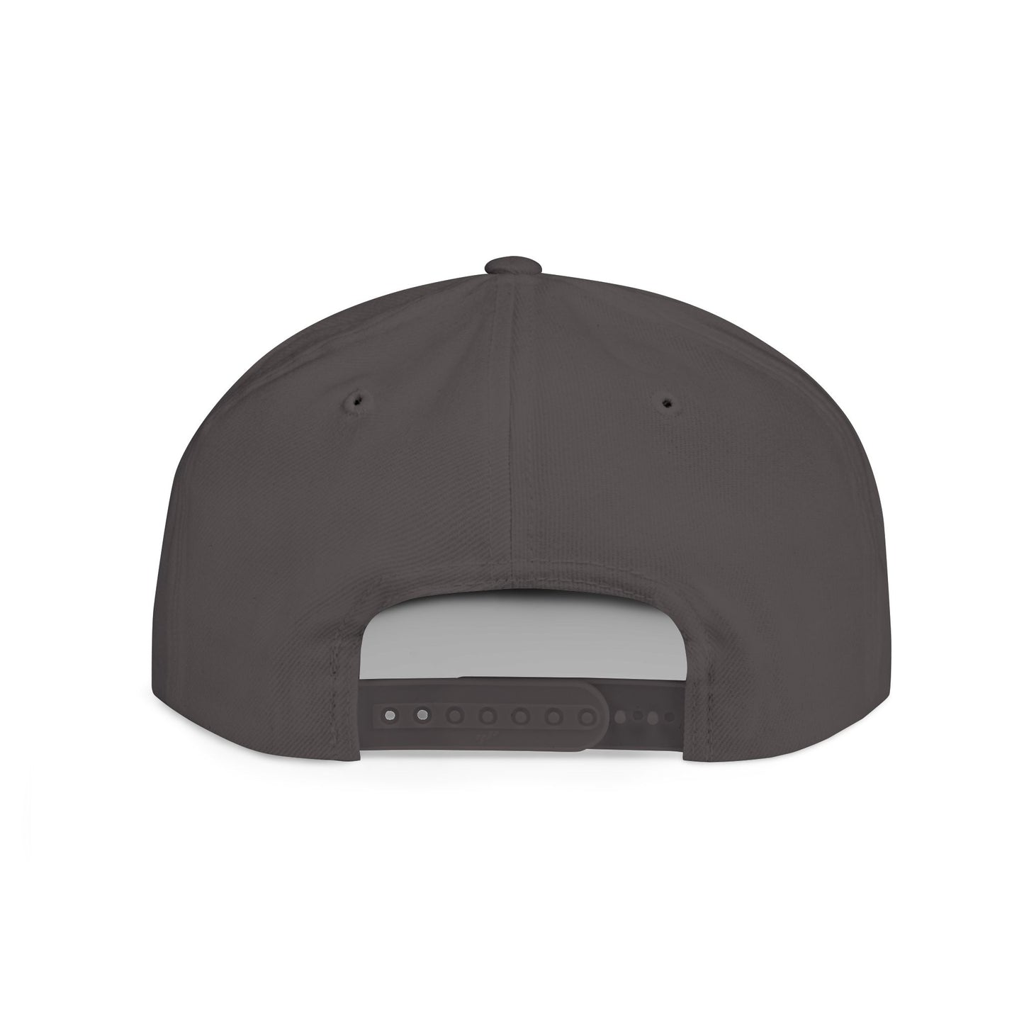 NFR Skull Flame Flat Bill Snapback Hat