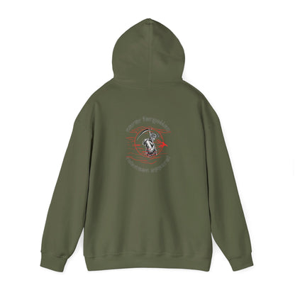 Reaper in the Storm hoodie White/Miltary Green