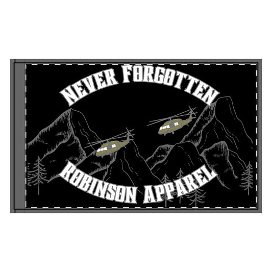 Never Forgotten Robinson Double-Sided Flag
