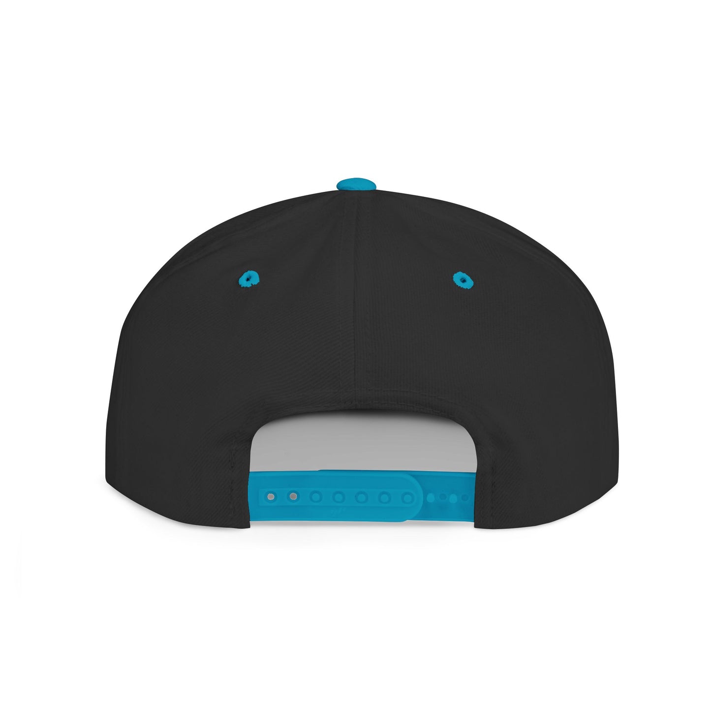 NFR Skull Flame Flat Bill Snapback Hat