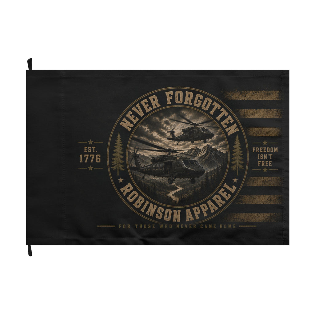 Never Forgotten Robinson Double-Sided Flag