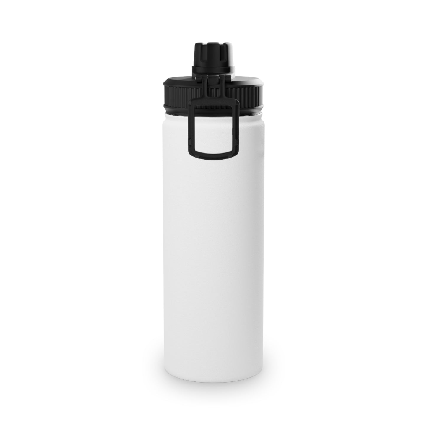 Stainless Steel Water Bottle - Never Forgotten Skull Design, Durable, Sporty, Fitness, Eco-friendly