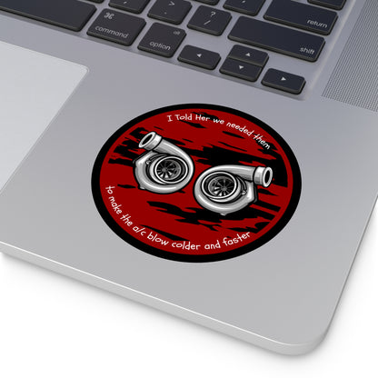 Turbo Sticker