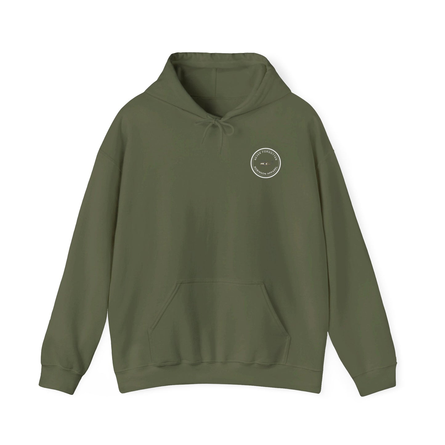 Reaper in the Storm hoodie White/Miltary Green