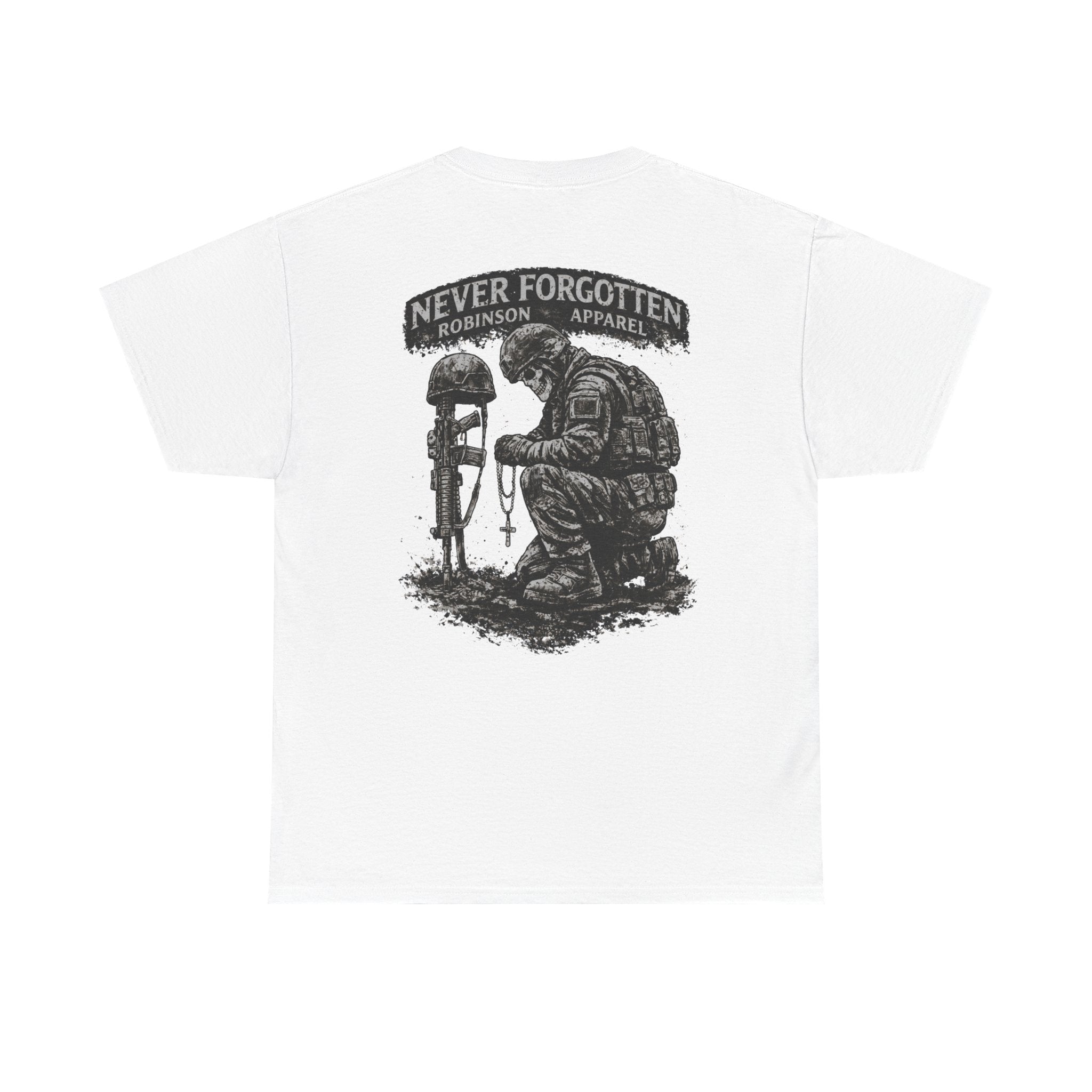 "Never Forgotten" Soldier Tribute T-Shirt