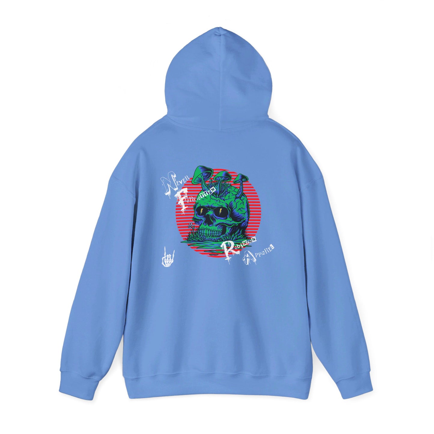 NFR skull and mushrooms Hooded Sweatshirt