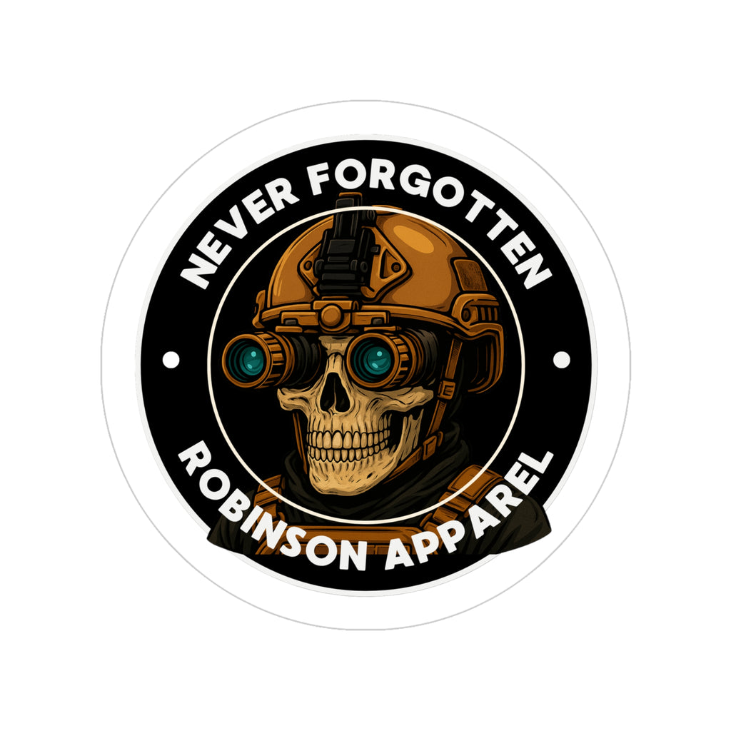 Never Forgotten, Vehicle Decal, Adventure Travel Sticker, Waterproof Removable [...]