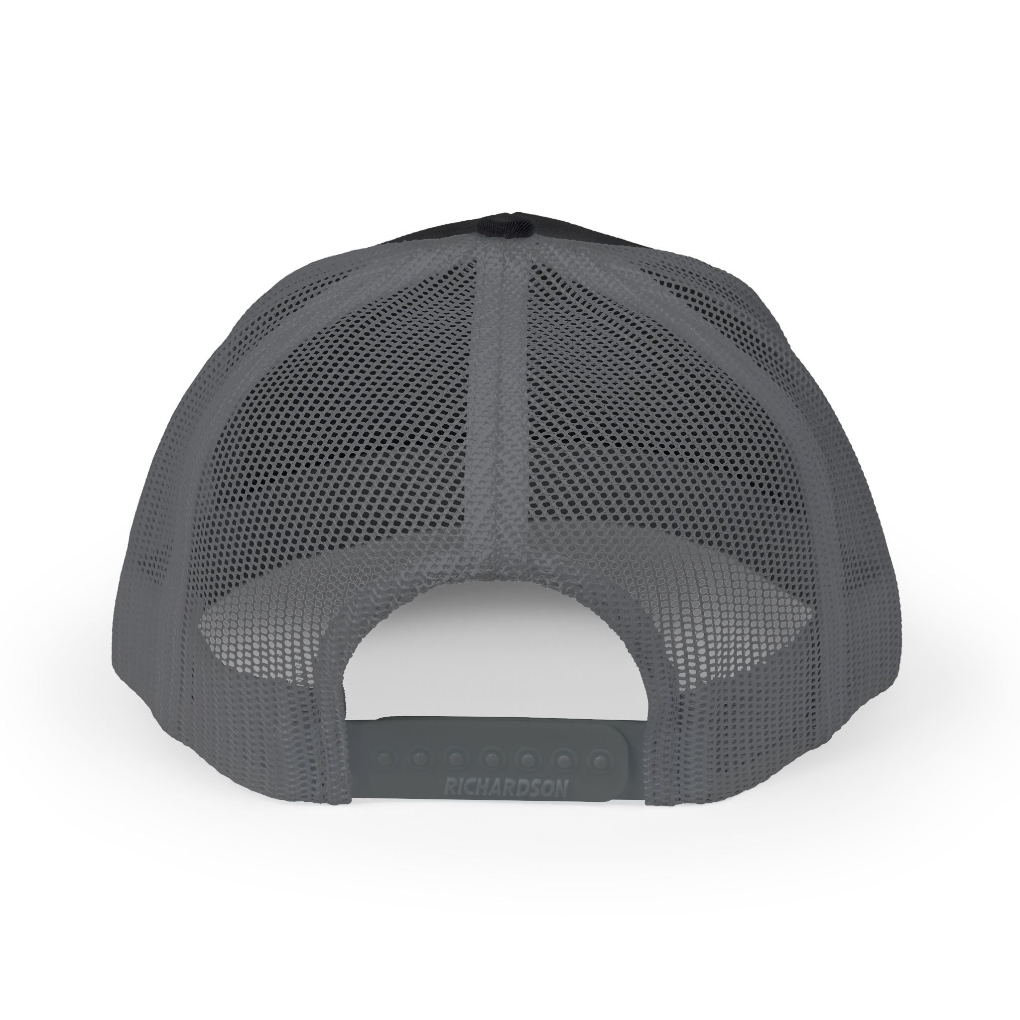 NFRobinson Apparel Trucker Cap — White Snapback Mesh Hat with Bold Brush Logo
