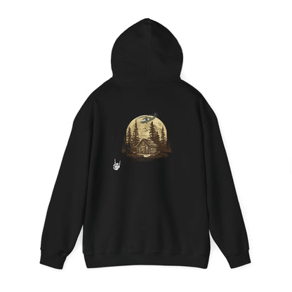 Bigfoot Night Flight Hooded Sweatshirt