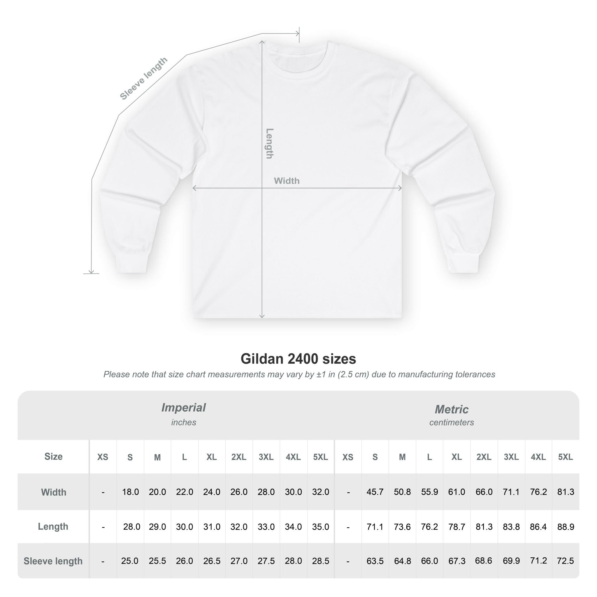 Our Leader Long Sleeve Shirt w/ New Crusader Logo