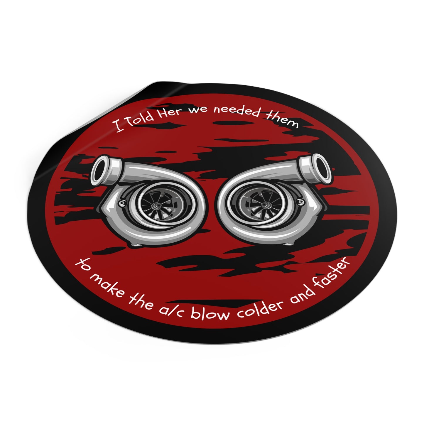 Turbo Sticker