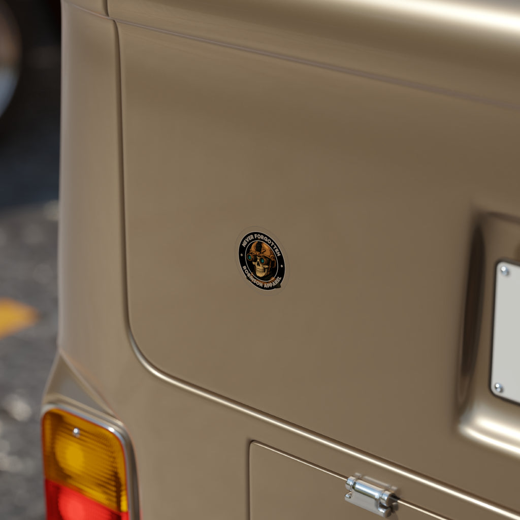 Never Forgotten, Vehicle Decal, Adventure Travel Sticker, Waterproof Removable [...]