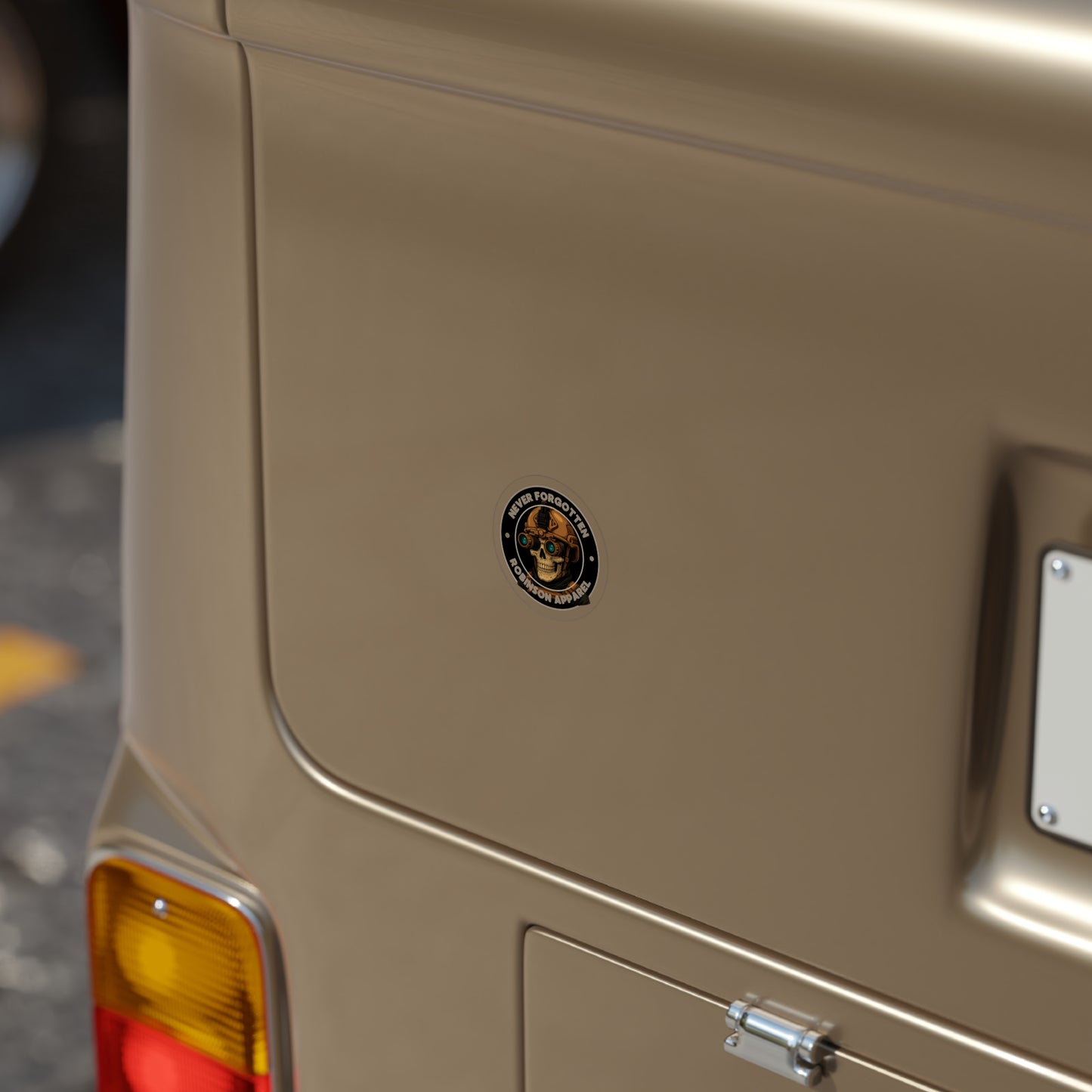 Never Forgotten, Vehicle Decal, Adventure Travel Sticker, Waterproof Removable [...]