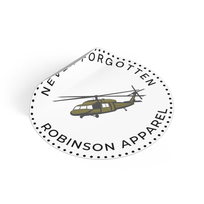 NFRobinson Round Vinyl Stickers