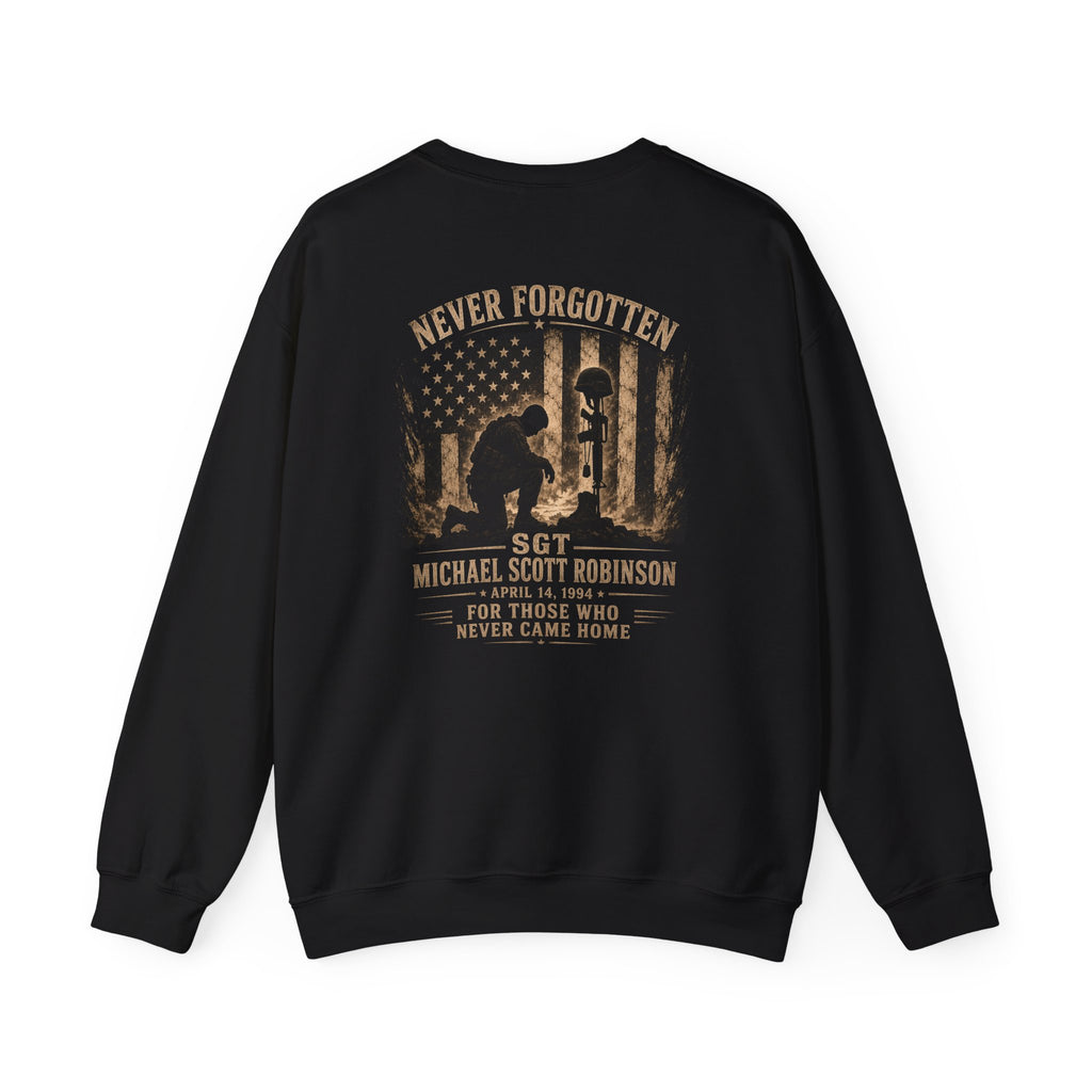 In memory of Sgt Michael S Robinson Unisex Heavy Blend™ Crewneck Sweatshirt