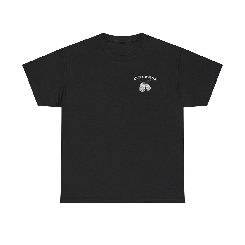 Never Forgotten Memorial Tee — Robinson Apparel Military Tribute Shirt