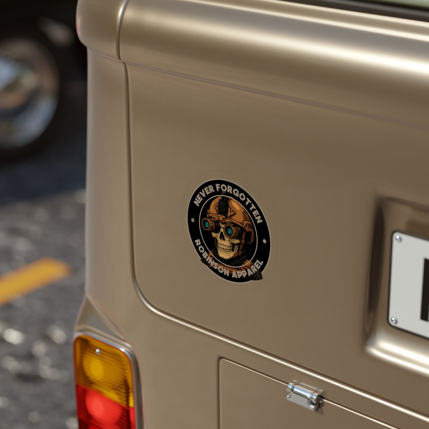 Never Forgotten, Vehicle Decal, Adventure Travel Sticker, Waterproof Removable [...]